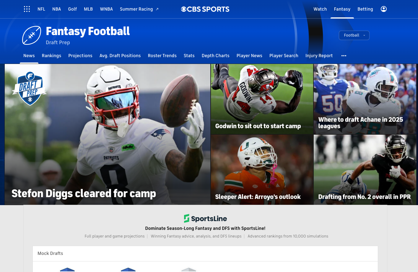 CBS Fantasy